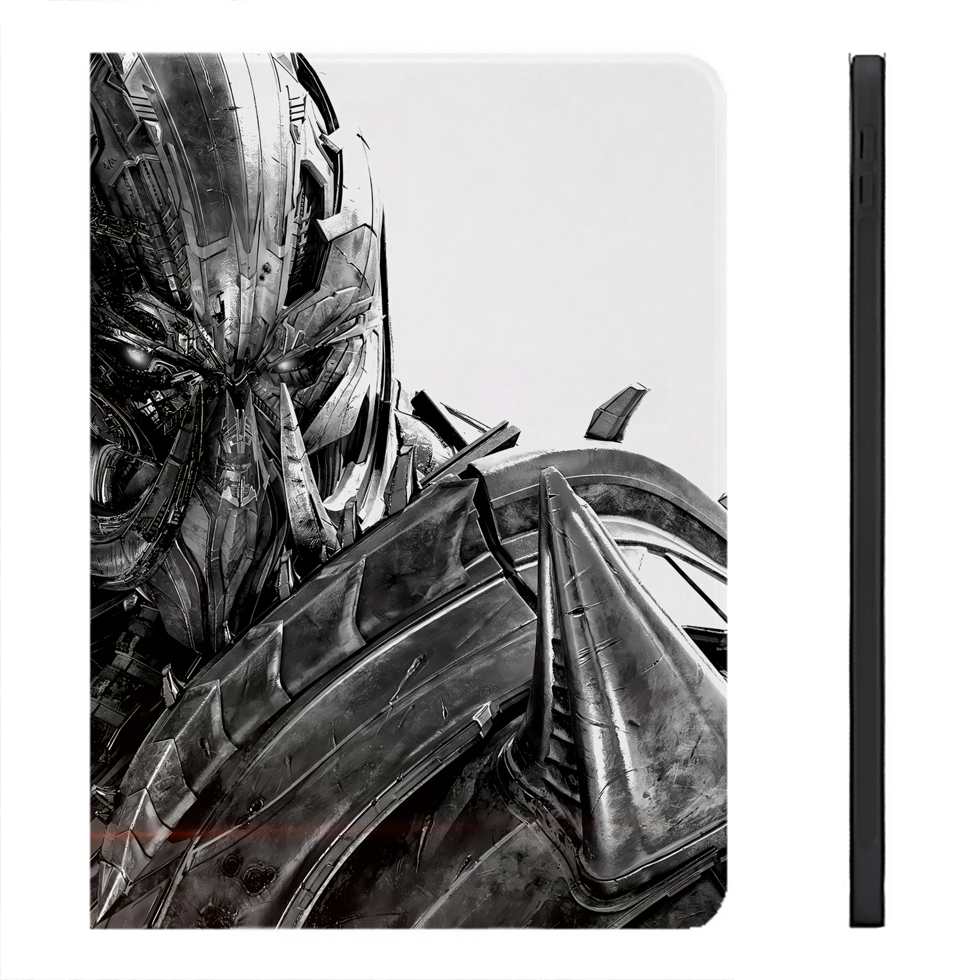 （画像用） Transformers トランスフォーマー IPadケース ペンホルダー付き ブックスタイルデザイン